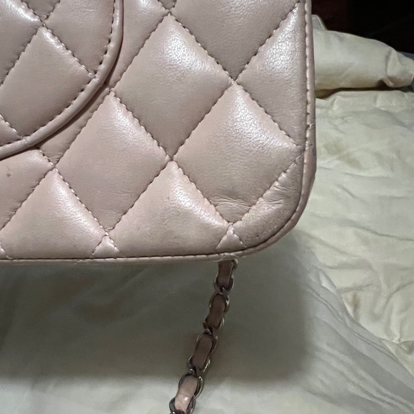 Light pink Chanel Classic Flap in EUC - Picture 13 of 15